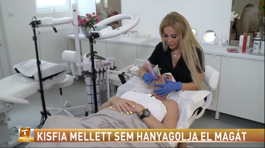 Kustánczi Linda Lia a Perfect Look szalonban szépül Karmacsi Marynél