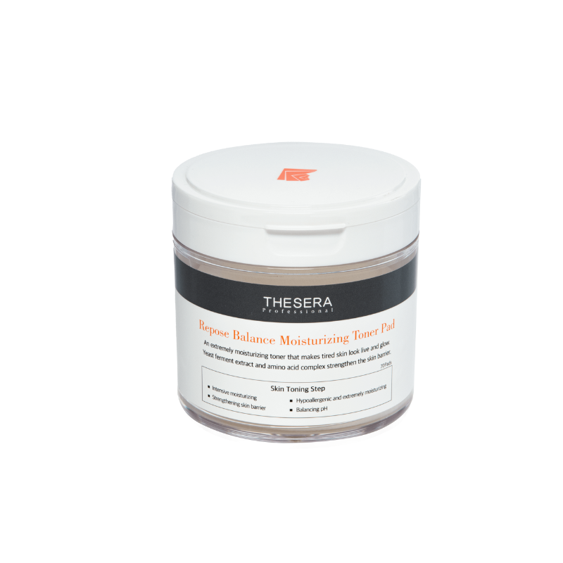 Repose Balance Moisturizing Toner Pad – hidratáló hatású, a bőr ragyogását fokozó arctonikkal átitatott arctisztító korongok