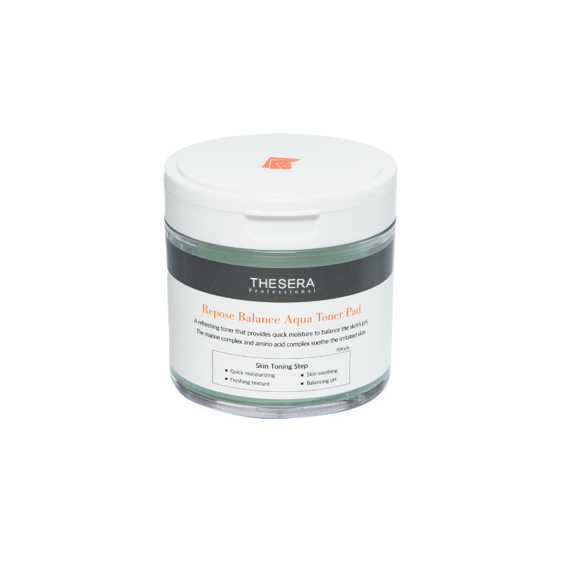 Repose Balance Aqua Toner Pad - hűsítő és frissítő, pH kiegyenlítő hatású arctonikkal átitatott arctisztító korongok