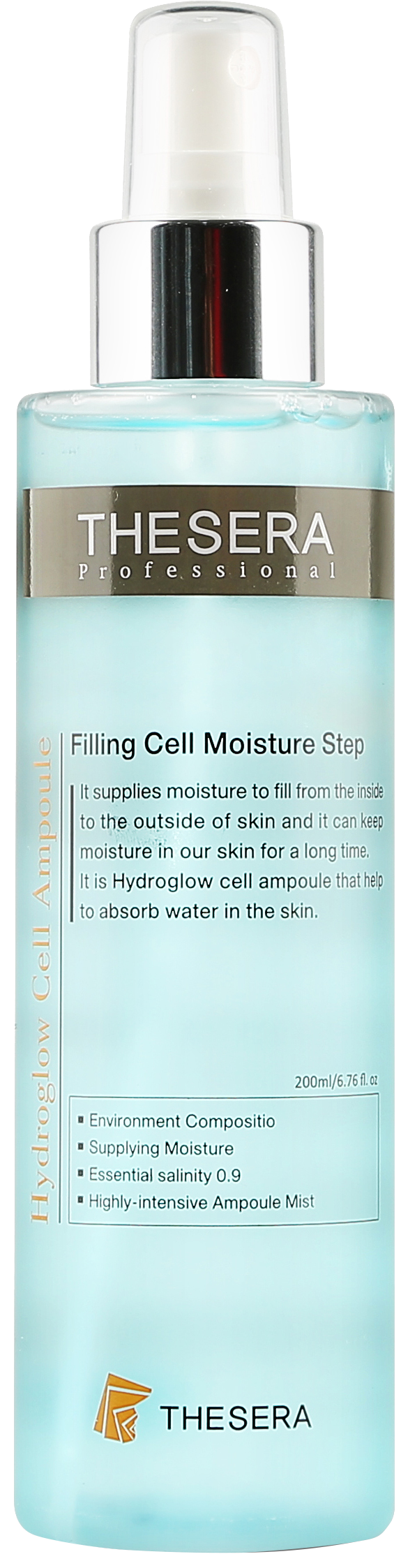 Hydroglow Cell Ampoule Spray– Intenzíven hidratáló aktív hatóanyagos arcfrissítő szérum spray, 200ml